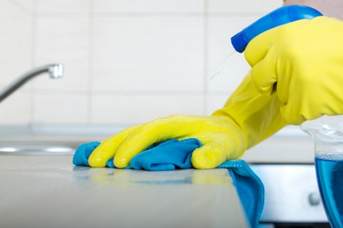 PCI compliant West Kensington Cleaners payment process illustration