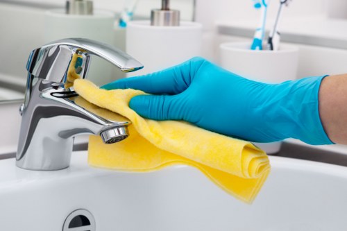 Kitchen deep clean in a West Kensington apartment