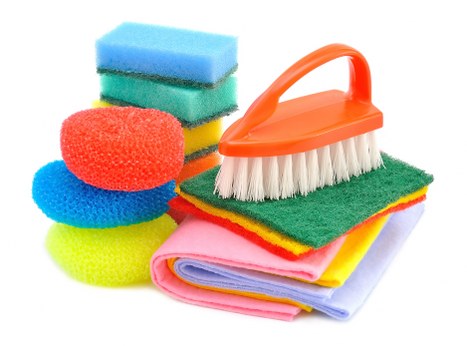 Stain removal equipment prepared for a local property visit